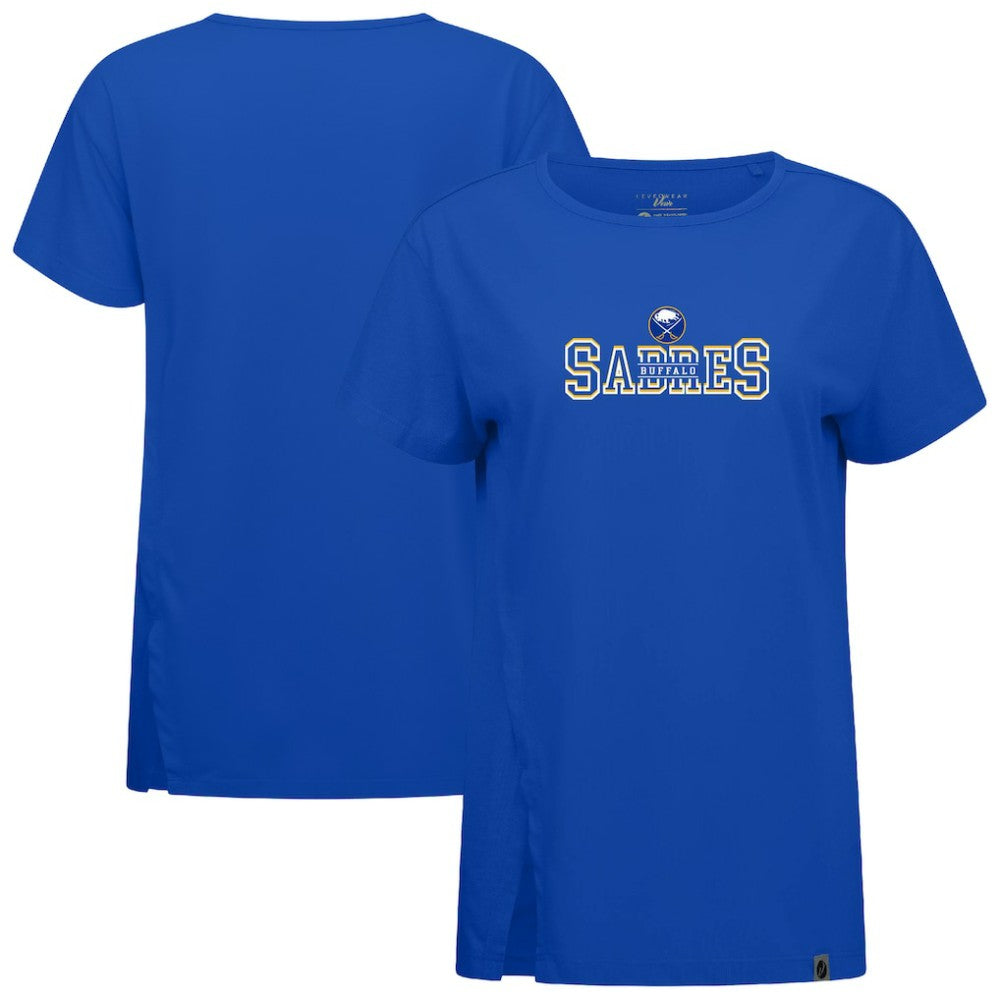 Buffalo Sabres Levelwear Women's Influx Journey T-Shirt - Royal | NHL Lifestyle