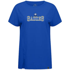 Buffalo Sabres Levelwear Women's Influx Journey T-Shirt - Royal | NHL Lifestyle