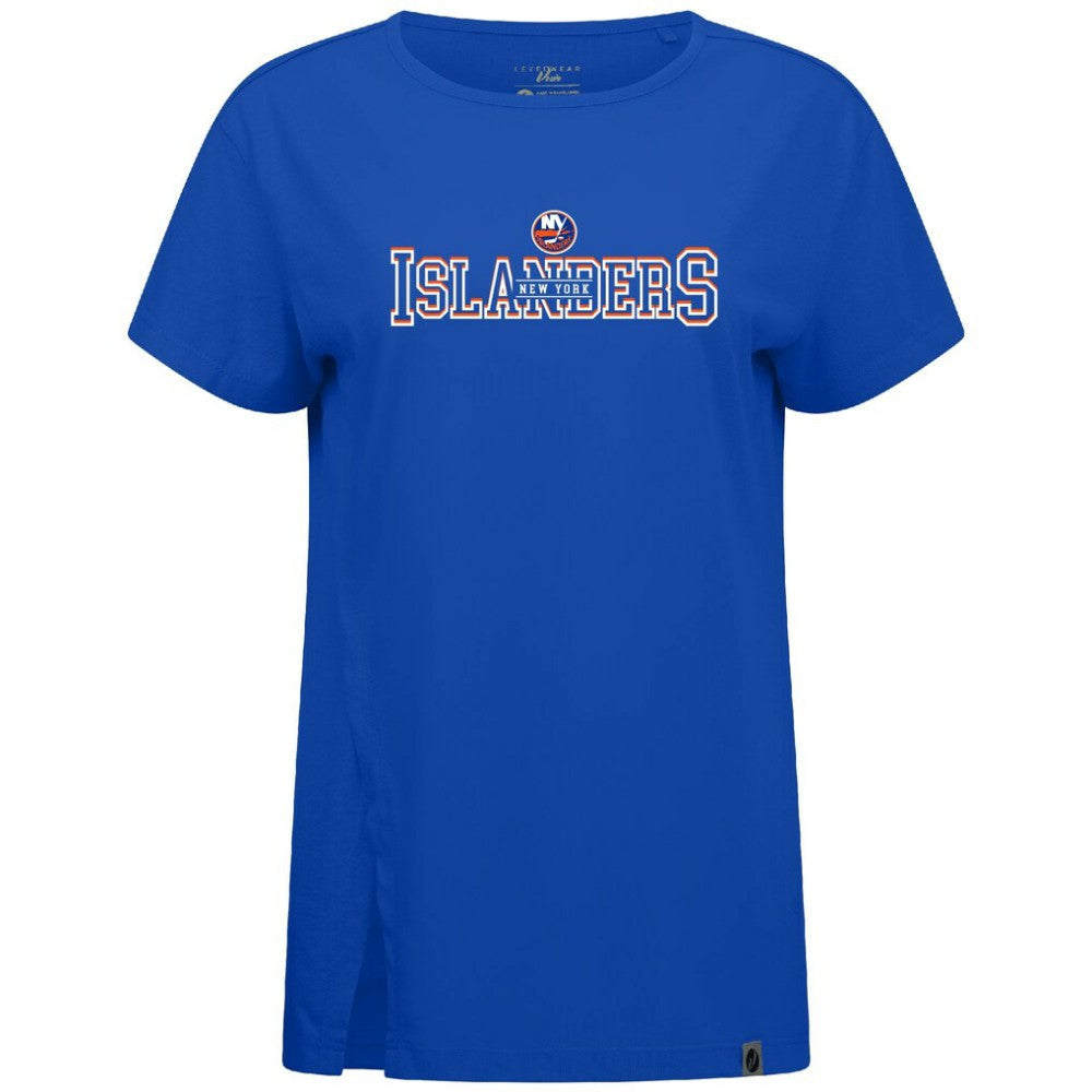 New York Islanders Levelwear Women's Influx Journey T-Shirt - Royal | NHL online