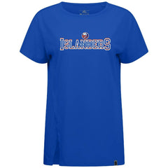 New York Islanders Levelwear Women's Influx Journey T-Shirt - Royal | NHL online