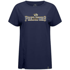 Nashville Predators Levelwear Women's Influx Journey T-Shirt - Navy | NHL Lifestyle
