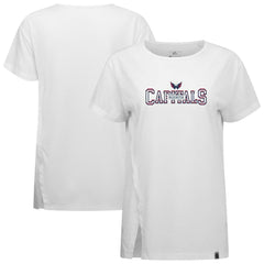 Washington Capitals Levelwear Women's Influx Journey T-Shirt - White | NHL online