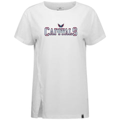 Washington Capitals Levelwear Women's Influx Journey T-Shirt - White | NHL online