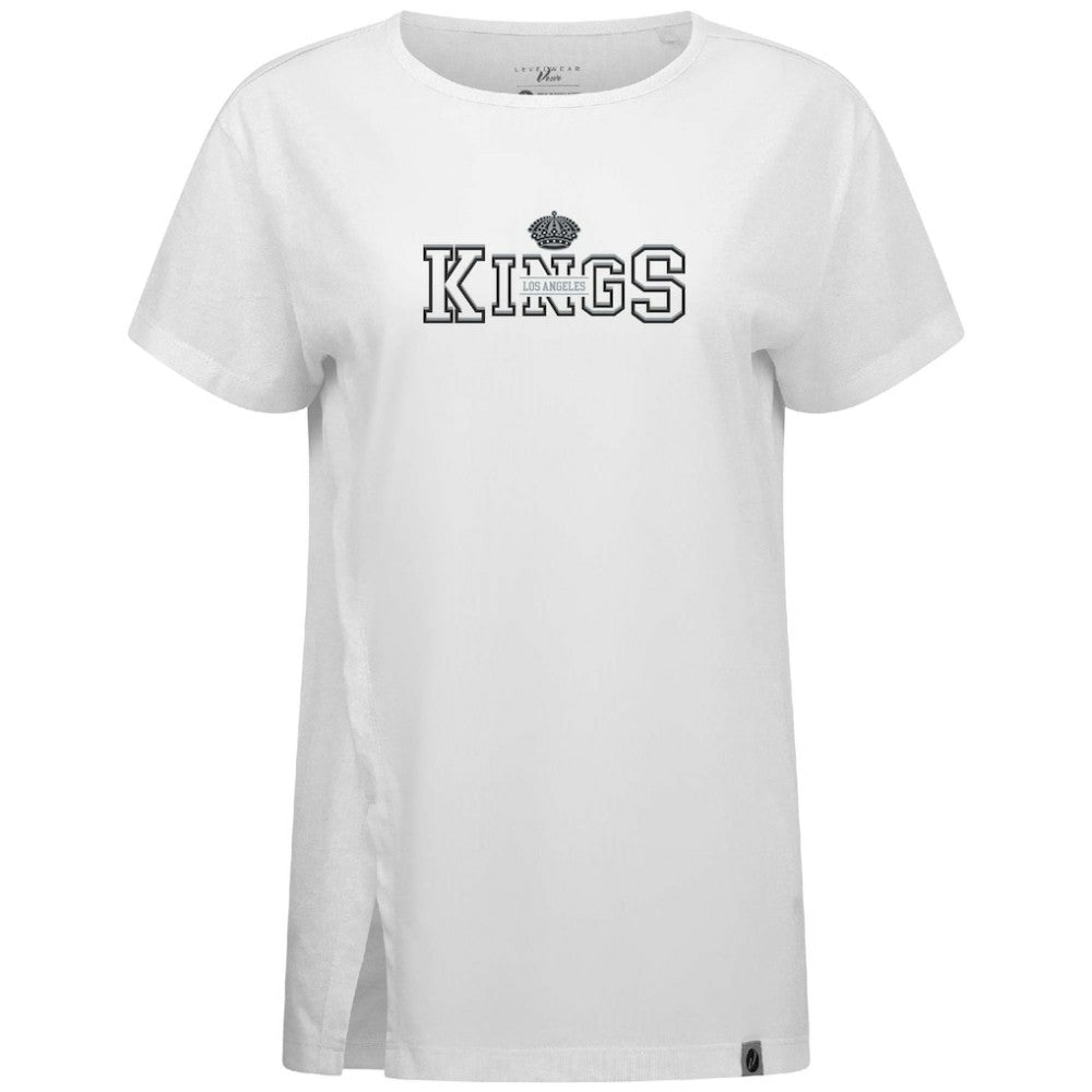 Los Angeles Kings Levelwear Women's Influx Journey T-Shirt - White | NHL sale