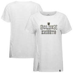Vegas Golden Knights Levelwear Women's Influx Journey T-Shirt - White | NHL Clearance