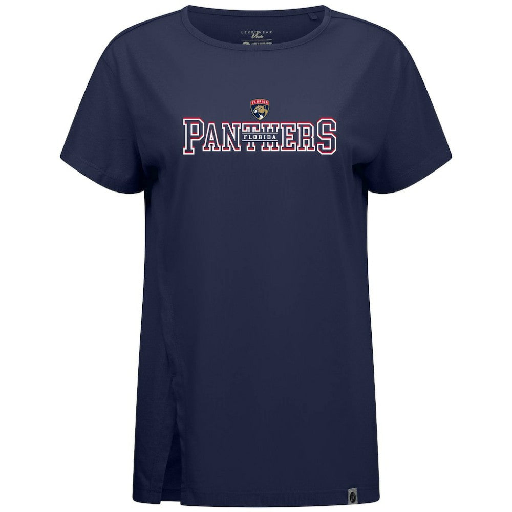 Florida Panthers Levelwear Women's Influx Journey T-Shirt - Navy | NHL online