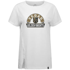 Vegas Golden Knights Levelwear Women's Influx Banner Arch T-Shirt - White | NHL discount