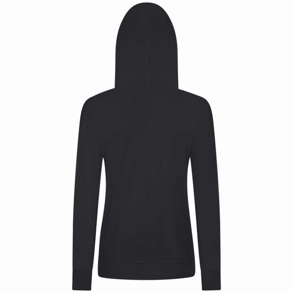 Anaheim Ducks Levelwear Women's Relay Banner Arch Pullover Hoodie - Black | NHL near me