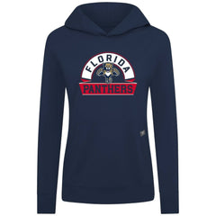 Florida Panthers Levelwear Women's Relay Banner Arch Pullover Hoodie - Navy | NHL online