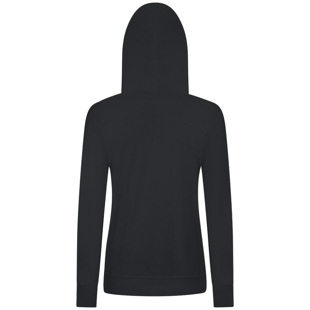 Calgary Flames Levelwear Women's Relay Banner Arch Pullover Hoodie - Black | NHL online
