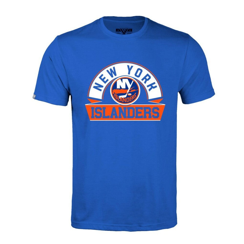 New York Islanders Levelwear Richmond Banner Arch T-Shirt - Royal | NHL online
