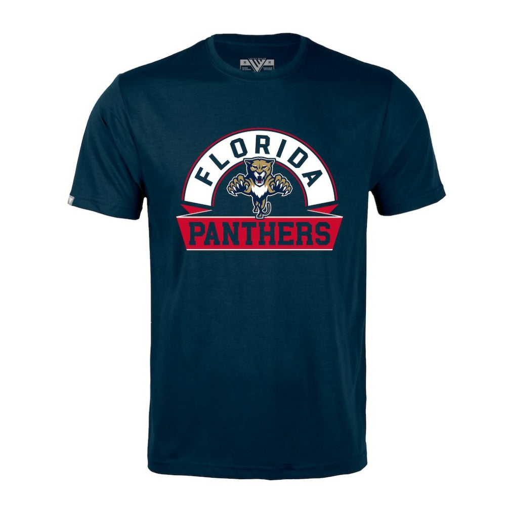 Florida Panthers Levelwear Richmond Banner Arch T-Shirt - Navy | NHL sale