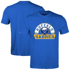 Buffalo Sabres Levelwear Richmond Banner Arch T-Shirt - Royal | NHL near me