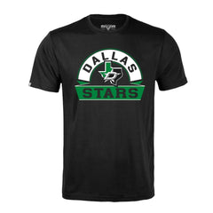 Dallas Stars Levelwear Richmond Banner Arch T-Shirt - Black | NHL sale