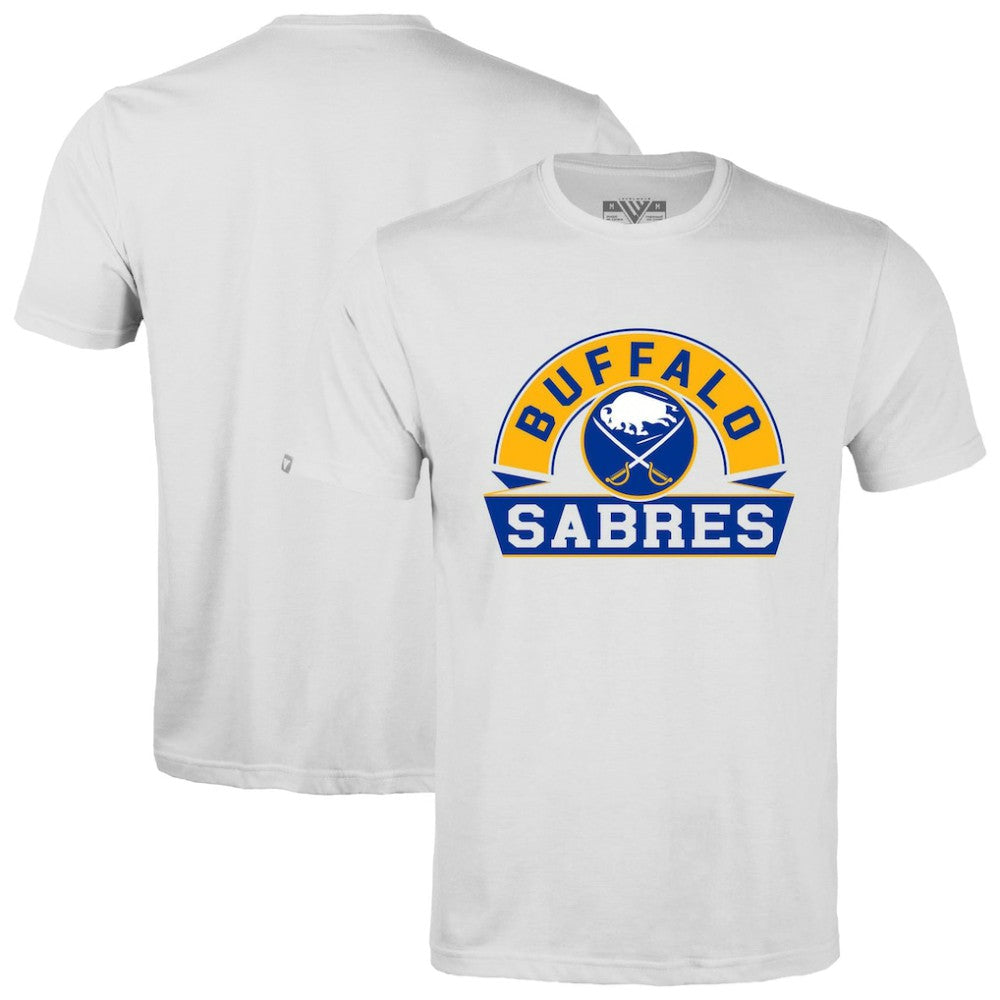 Buffalo Sabres Levelwear Richmond Banner Arch T-Shirt - White | NHL sale