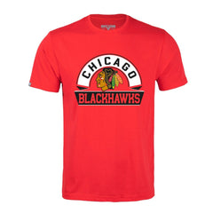 Chicago Blackhawks Levelwear Richmond Banner Arch T-Shirt - Red | NHL Clearance