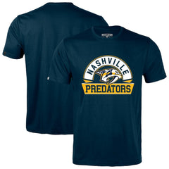 Nashville Predators Levelwear Richmond Banner Arch T-Shirt - Navy | NHL on sale