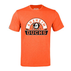 Anaheim Ducks Levelwear Richmond Banner Arch T-Shirt - Heather Orange | NHL sale
