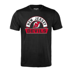 New Jersey Devils Levelwear Richmond Banner Arch T-Shirt - Black | NHL sale