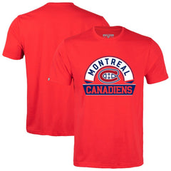 Montreal Canadiens Levelwear Richmond Banner Arch T-Shirt - Red | NHL Clearance