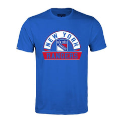New York Rangers Levelwear Richmond Banner Arch T-Shirt - Royal | NHL online