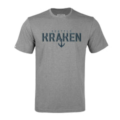 Seattle Kraken Levelwear Richmond Carve T-Shirt - Gray | NHL on sale