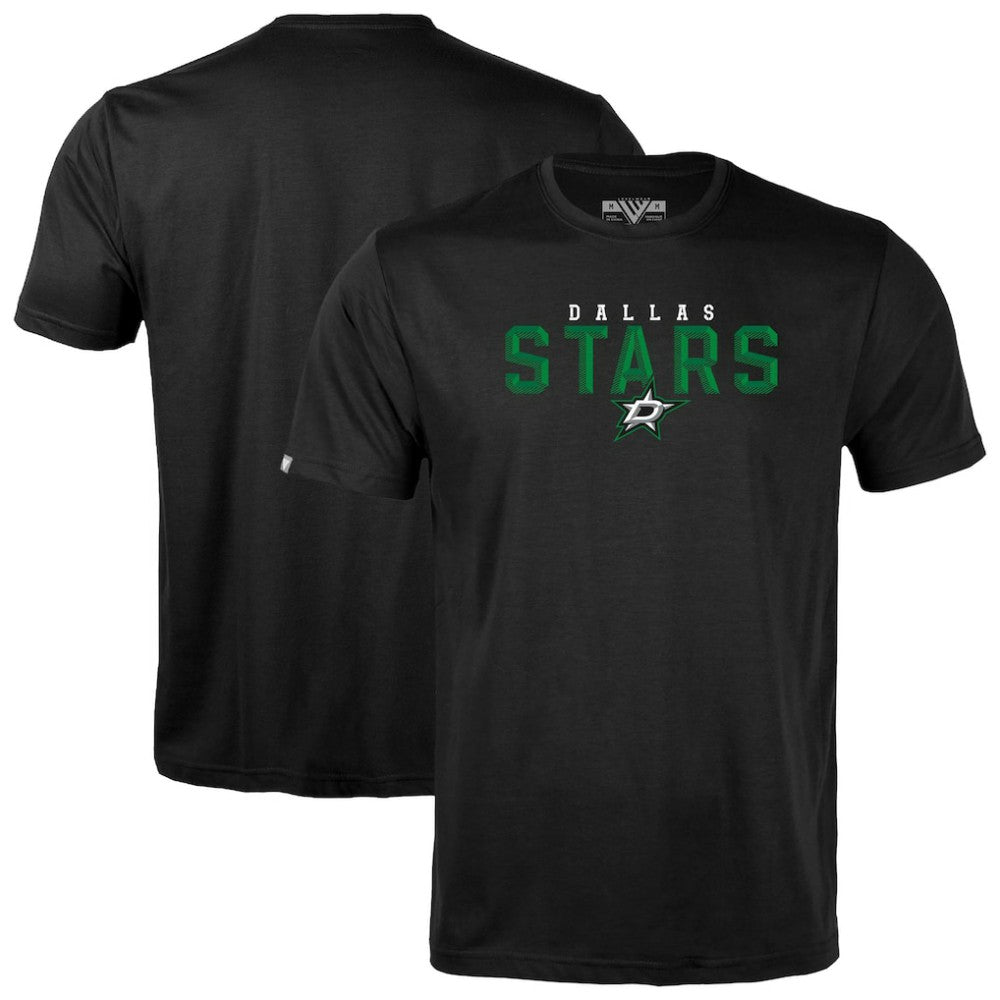 Dallas Stars Levelwear Richmond Carve T-Shirt - Black | NHL Clearance