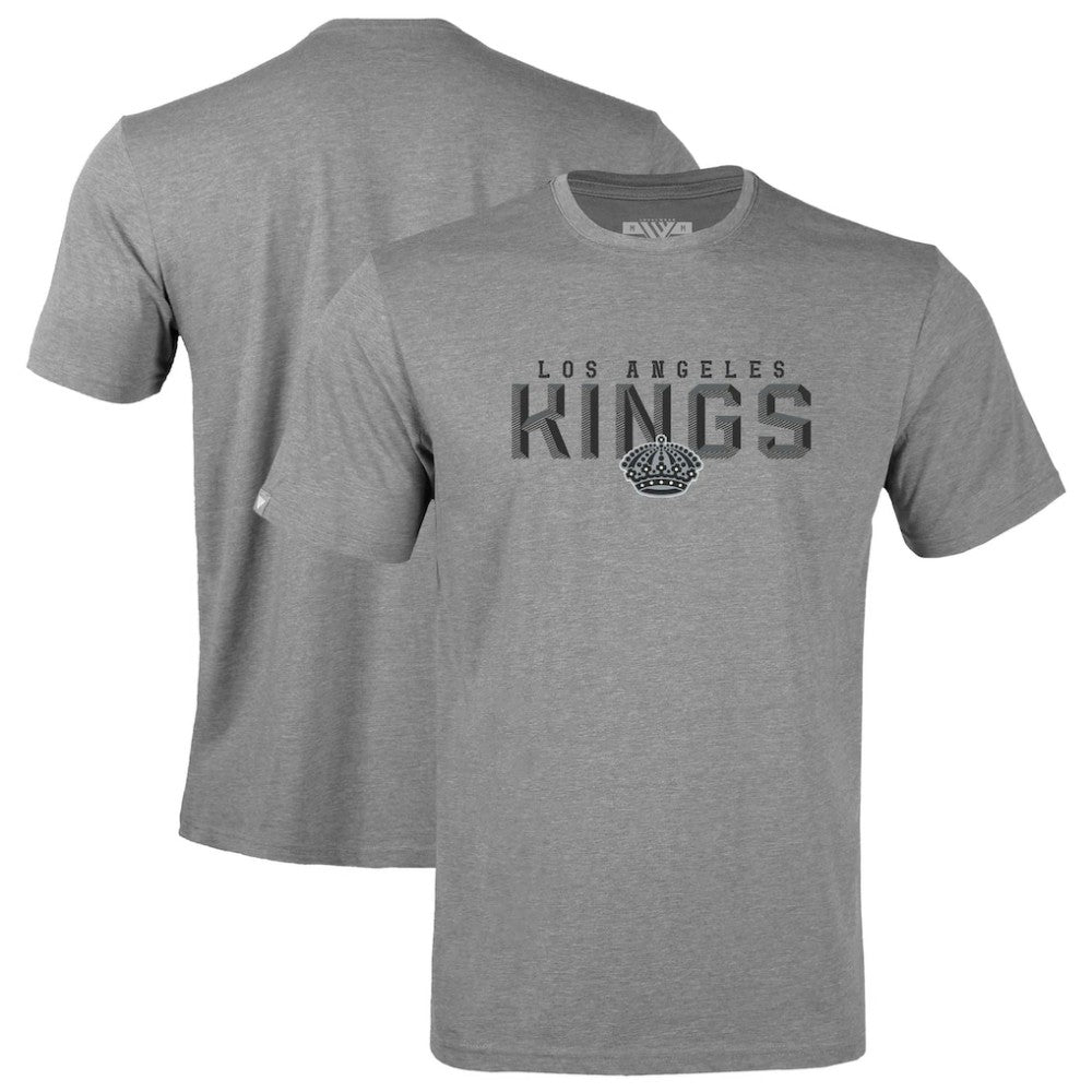 Los Angeles Kings Levelwear Richmond Carve T-Shirt - Gray | NHL Clearance