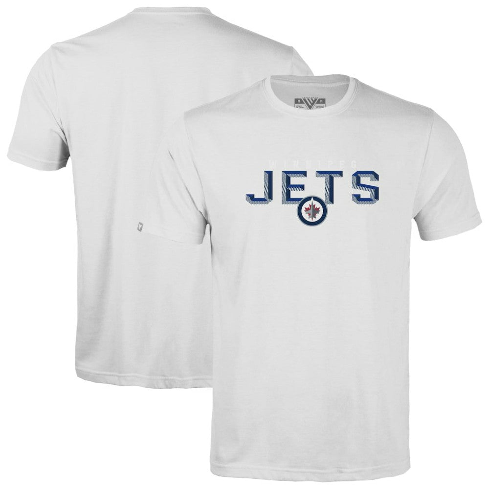 Winnipeg Jets Levelwear Richmond Carve T-Shirt - White | NHL near me