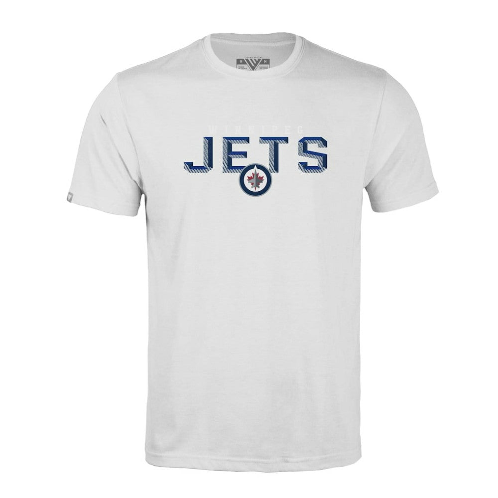 Winnipeg Jets Levelwear Richmond Carve T-Shirt - White | NHL near me