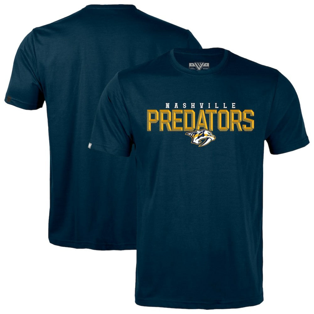 Nashville Predators Levelwear Richmond Carve T-Shirt - Navy | NHL sale