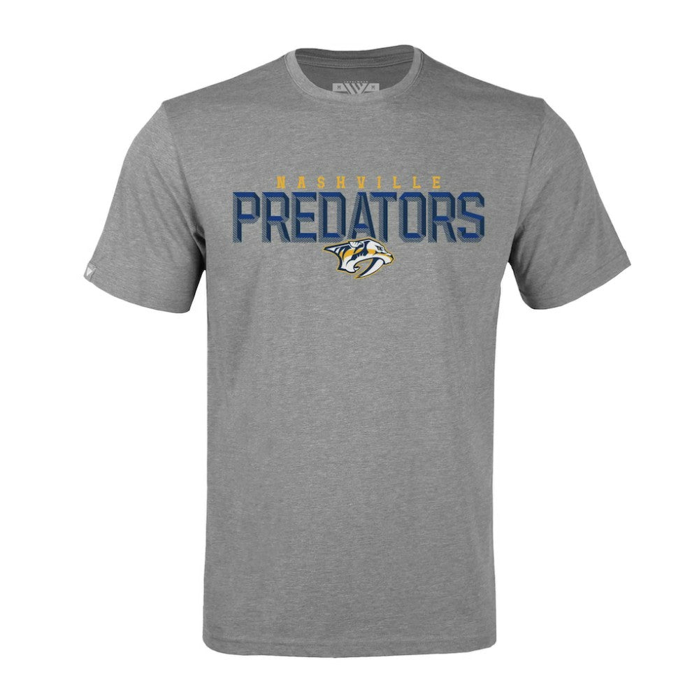 Nashville Predators Levelwear Richmond Carve T-Shirt - Gray | NHL online