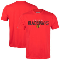 Chicago Blackhawks Levelwear Richmond Carve T-Shirt - Red | NHL Lifestyle