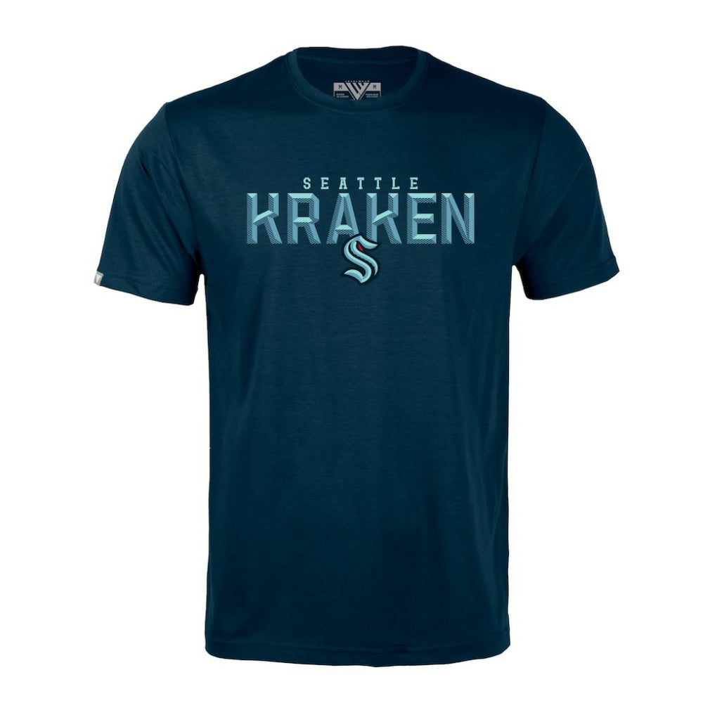 Seattle Kraken Levelwear Richmond Carve T-Shirt - Navy | NHL on sale