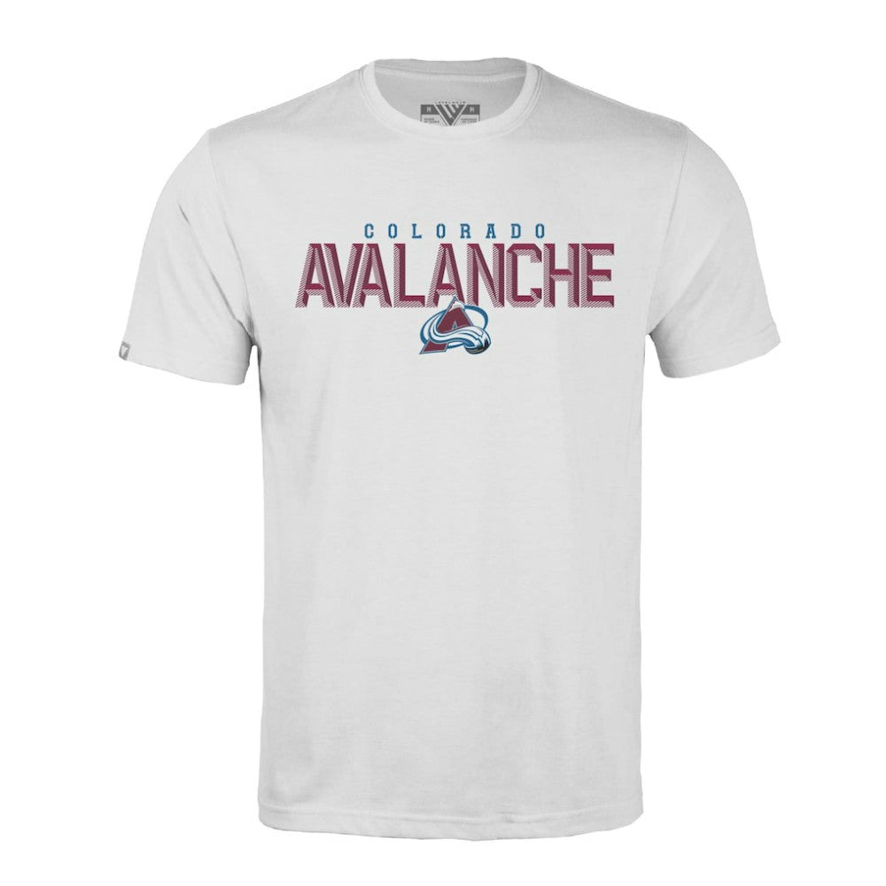 Colorado Avalanche Levelwear Richmond Carve T-Shirt - White | NHL discount