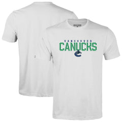 Vancouver Canucks Levelwear Richmond Carve T-Shirt - White | NHL Clearance
