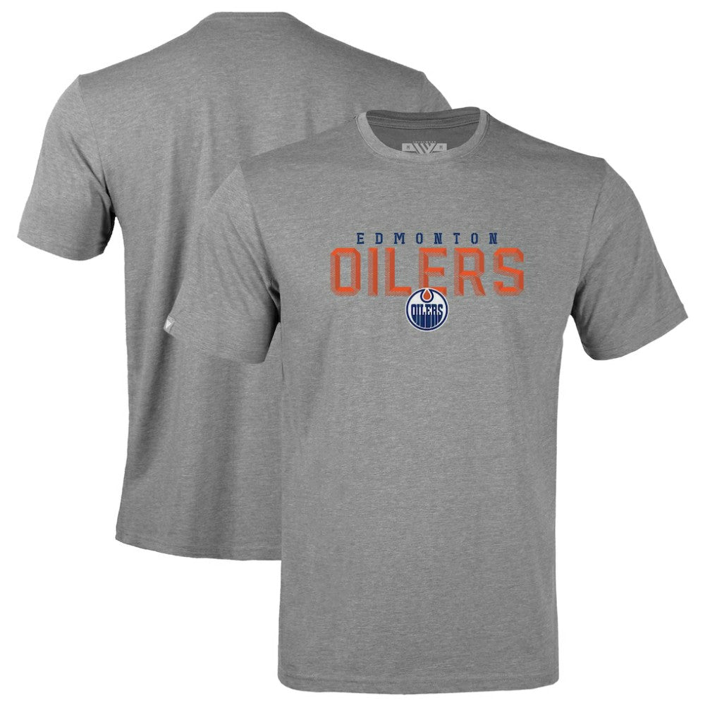 Edmonton Oilers Levelwear Richmond Carve T-Shirt - Gray | NHL online