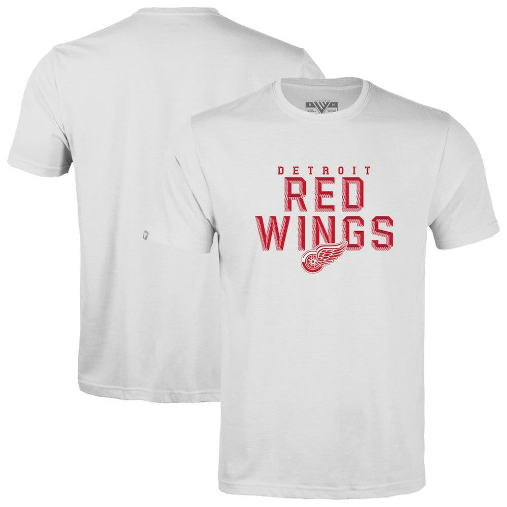 Detroit Red Wings Levelwear Richmond Carve T-Shirt - White | NHL Clearance