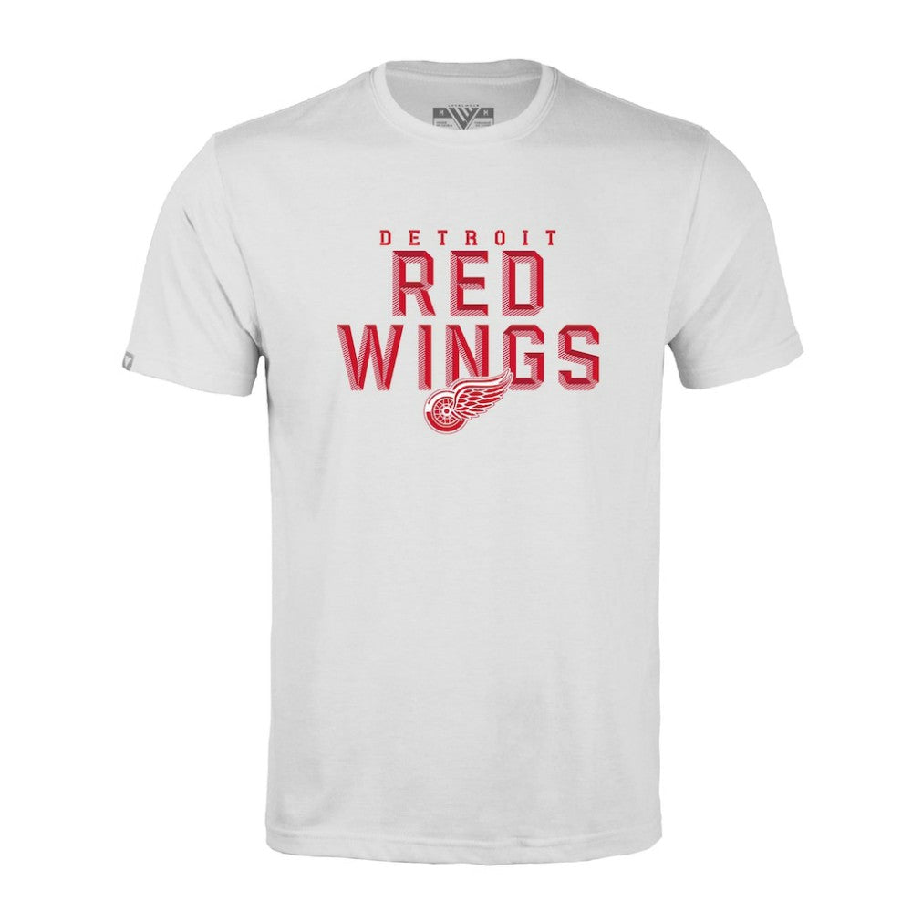 Detroit Red Wings Levelwear Richmond Carve T-Shirt - White | NHL Clearance