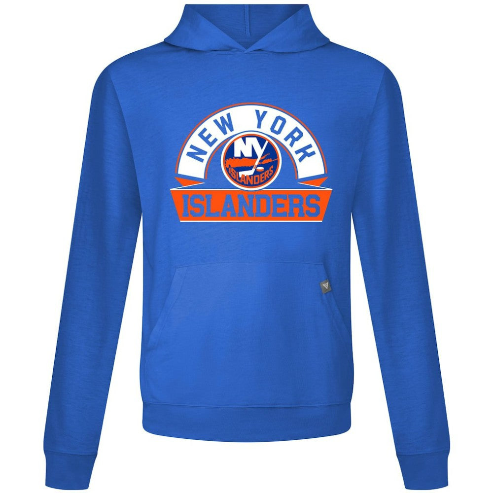 New York Islanders Levelwear Relay Banner Arch Pullover Hoodie - Royal | NHL on sale