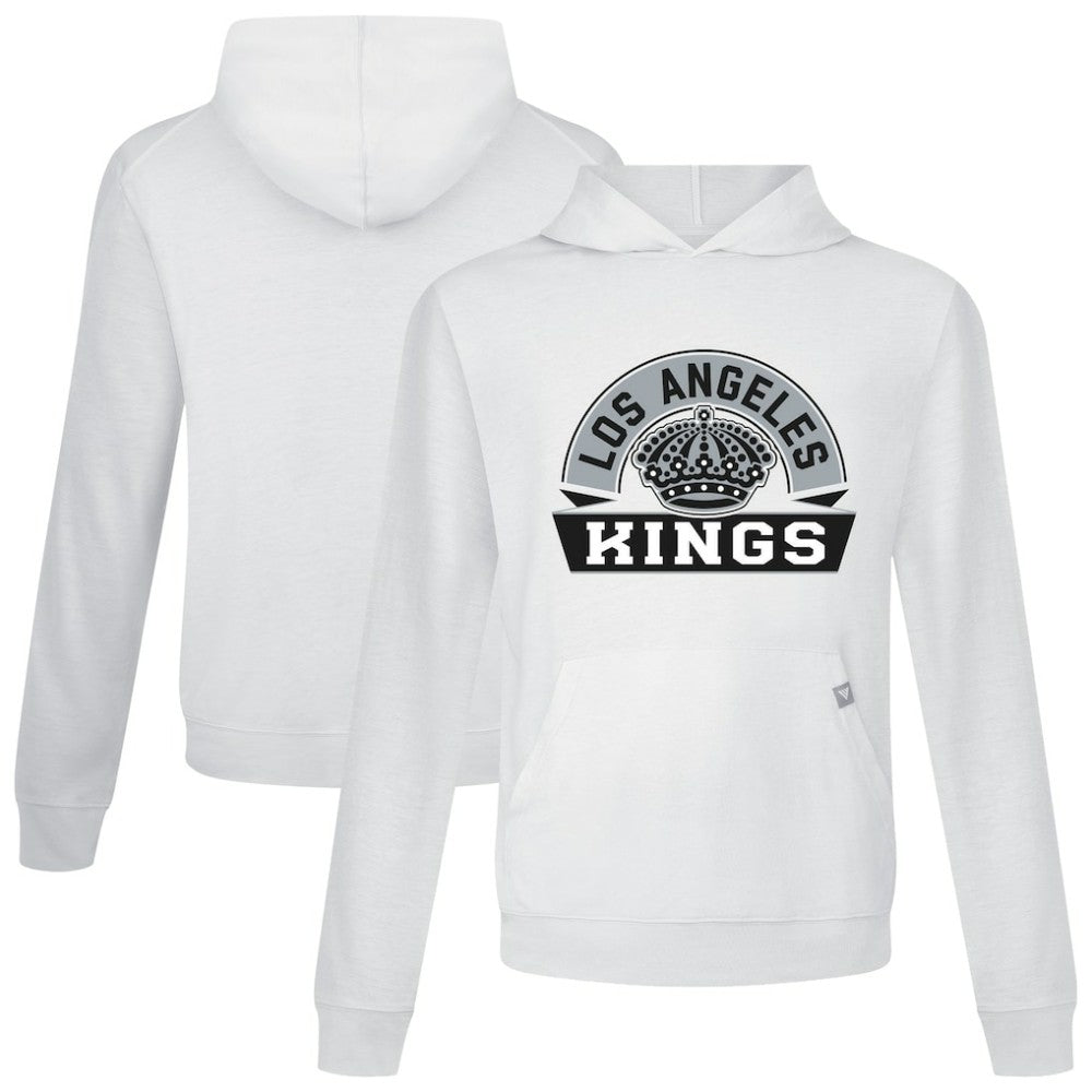 Los Angeles Kings Levelwear Relay Banner Arch Pullover Hoodie - White | NHL on sale