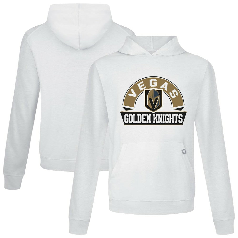 Vegas Golden Knights Levelwear Relay Banner Arch Pullover Hoodie - White | NHL sale