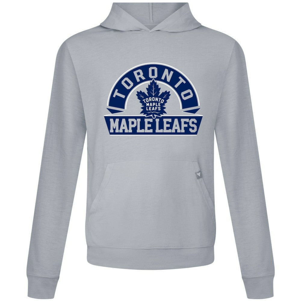 Toronto Maple Leafs Levelwear Relay Banner Arch Pullover Hoodie - Gray | NHL discount