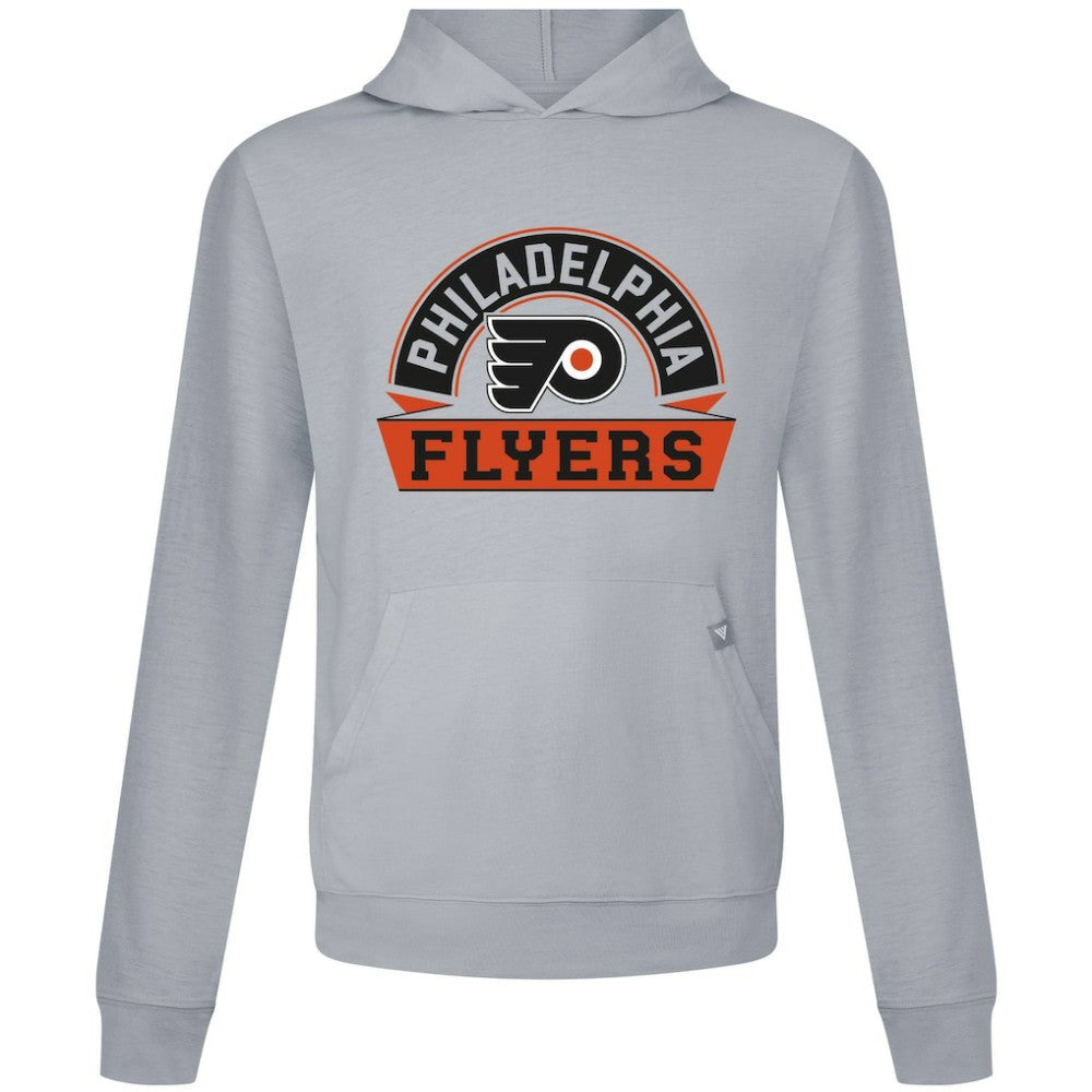 Philadelphia Flyers Levelwear Relay Banner Arch Pullover Hoodie - Gray | NHL online
