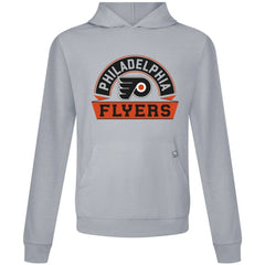 Philadelphia Flyers Levelwear Relay Banner Arch Pullover Hoodie - Gray | NHL online
