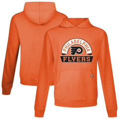 Philadelphia Flyers Levelwear Relay Banner Arch Pullover Hoodie - Orange | NHL sale