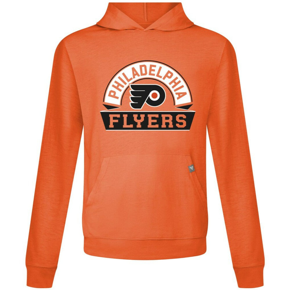 Philadelphia Flyers Levelwear Relay Banner Arch Pullover Hoodie - Orange | NHL sale