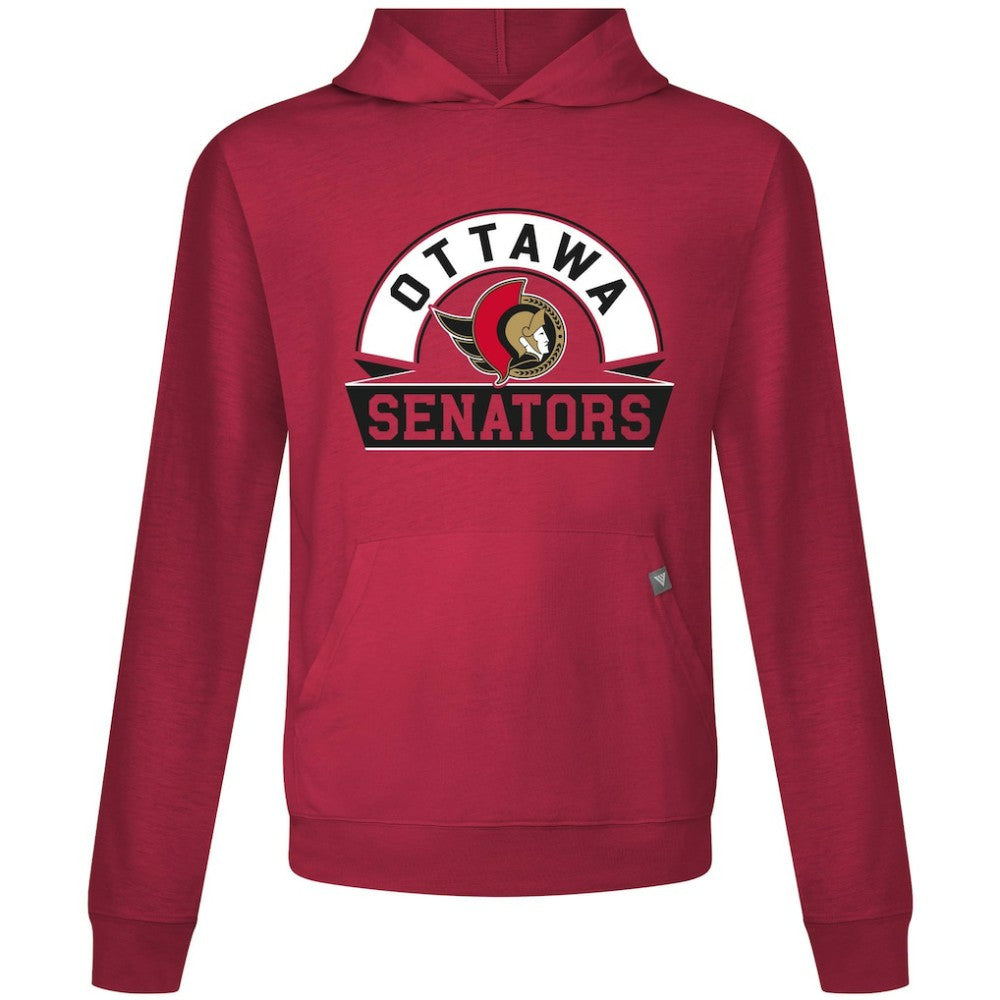 Ottawa Senators Levelwear Relay Banner Arch Pullover Hoodie - Red | NHL online