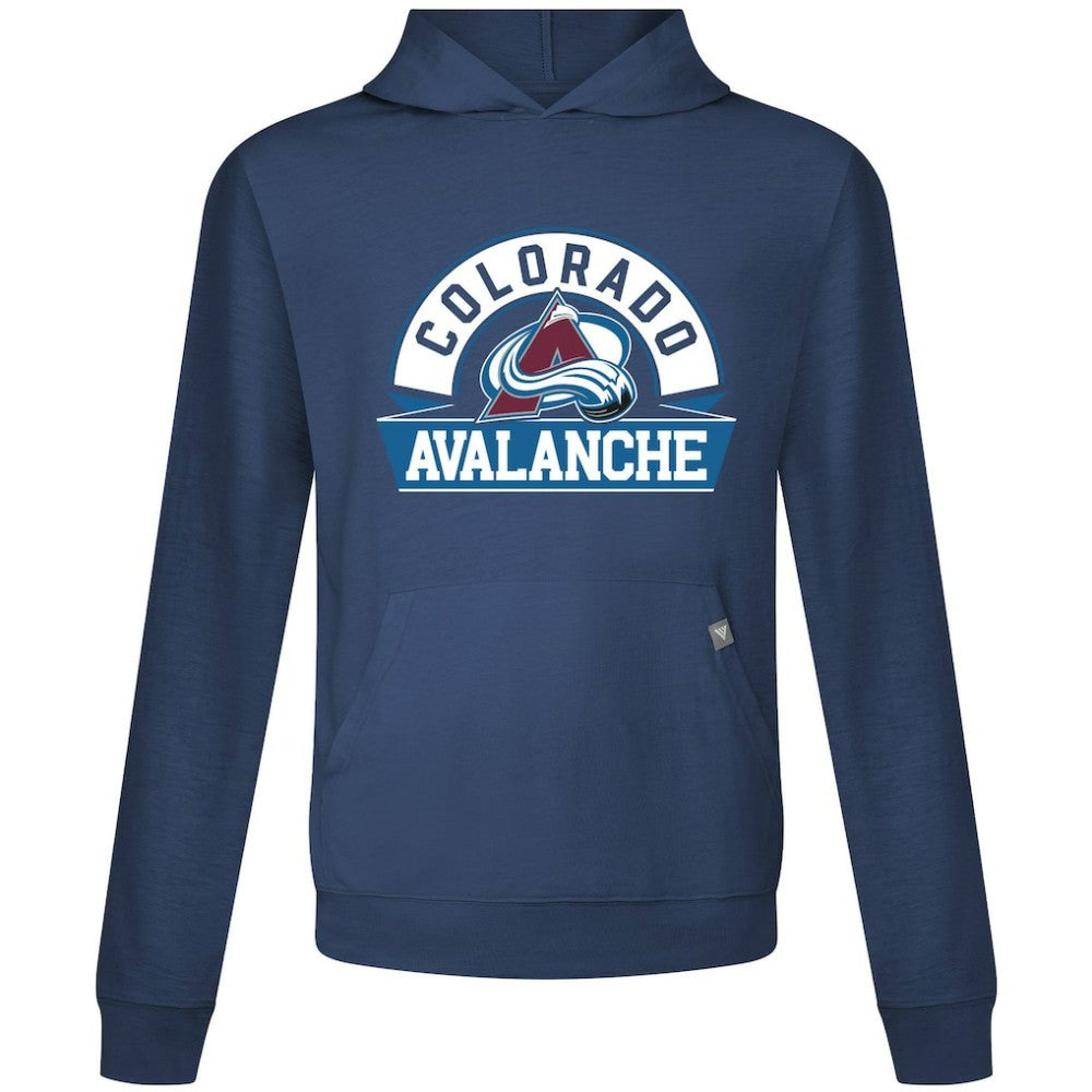 Colorado Avalanche Levelwear Relay Banner Arch Pullover Hoodie - Navy | NHL online