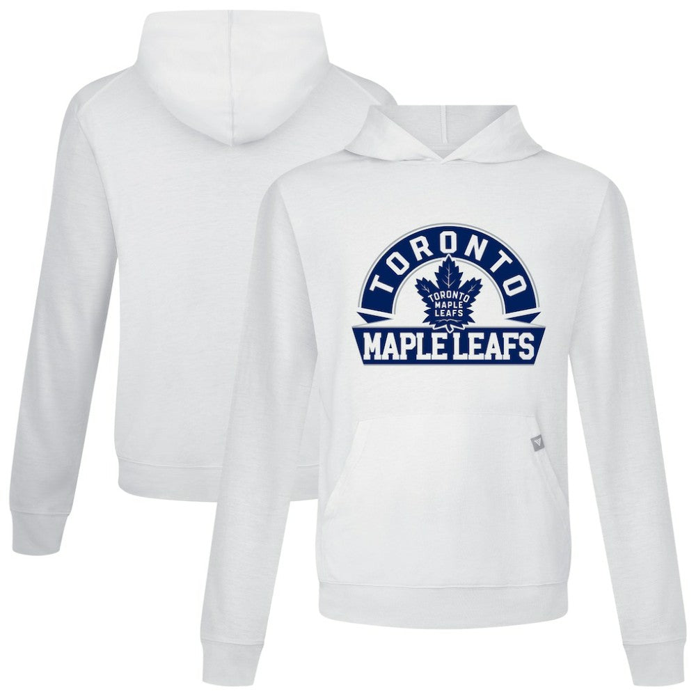 Toronto Maple Leafs Levelwear Relay Banner Arch Pullover Hoodie - White | NHL discount